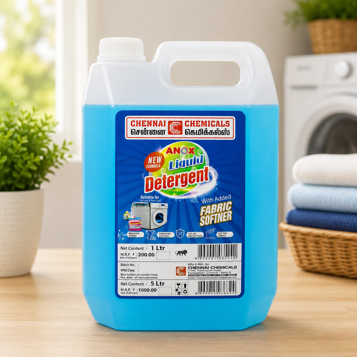 Anox Detergent Liquid (5 Ltr )