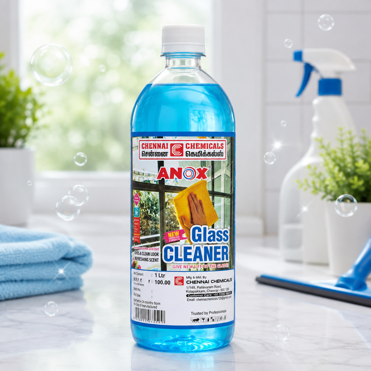 Anox Glass Cleaner (1 Ltr)